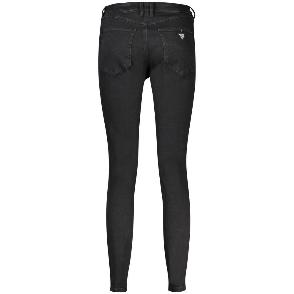 Svarta bomullsjeans och byxor