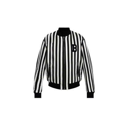 Balmain Black Polyamide Men's Reversible Jacket