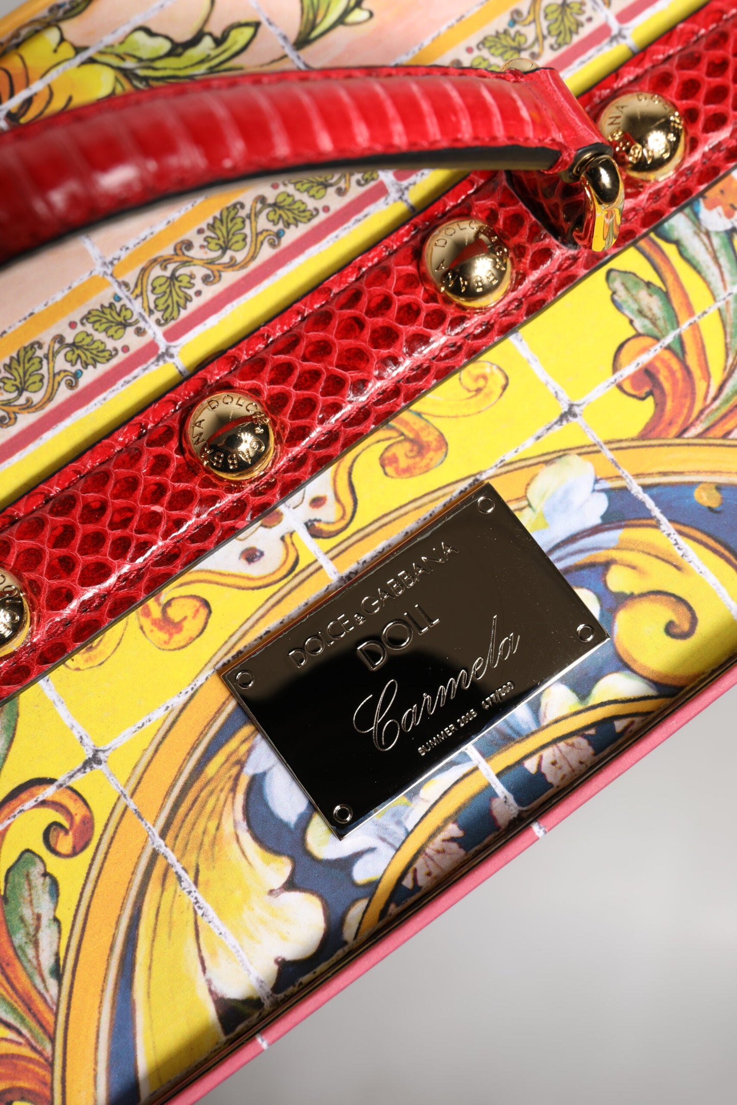 Dolce & Gabbana Black Dress Ceramic Porcelain Fashion Leather Sicily Dolls