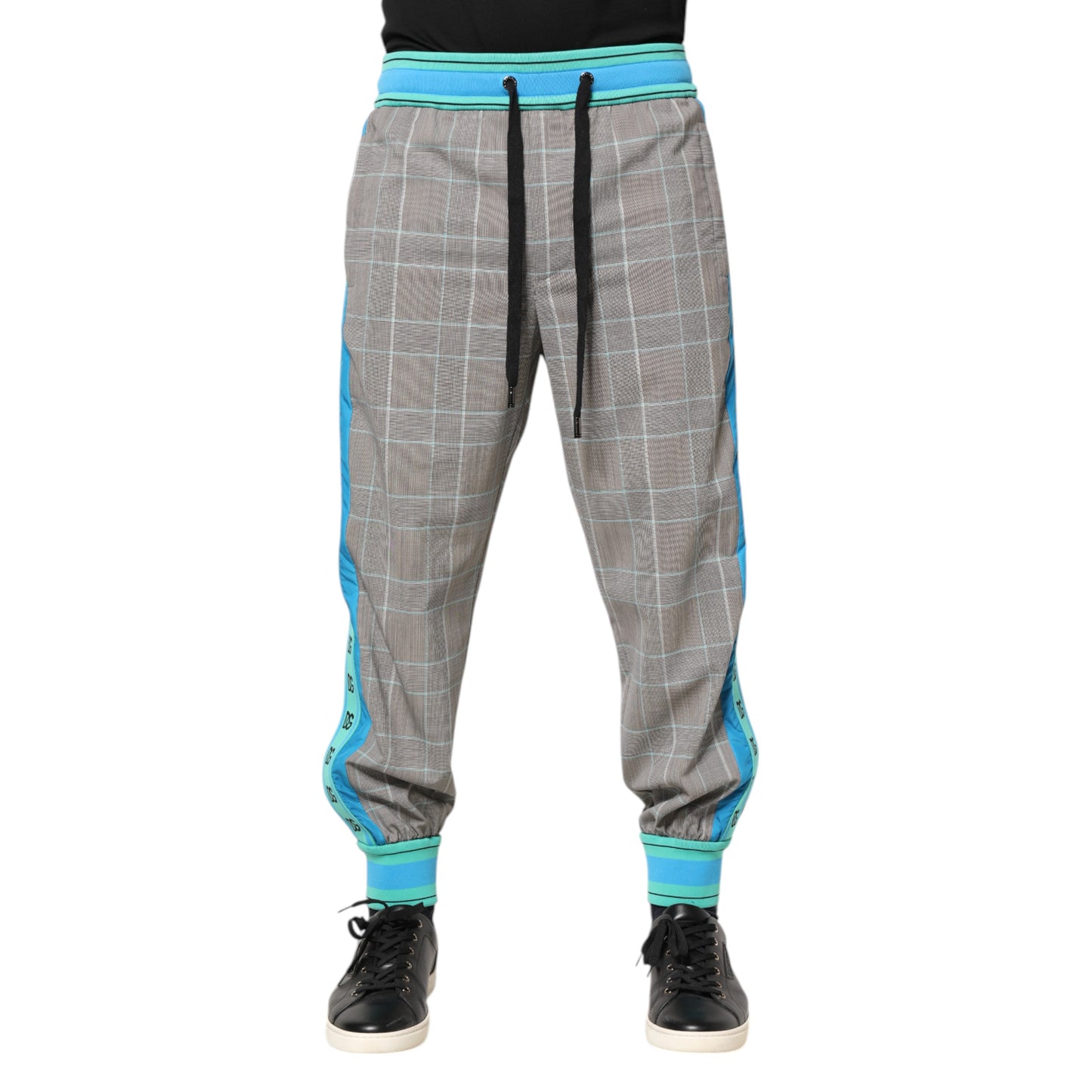 Dolce &amp; Gabbana Flerfargede Bomulls Herre Jogger Joggebukser