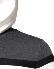 Dolce & Gabbana Multicolor Logo Pullover Hooded Sweater