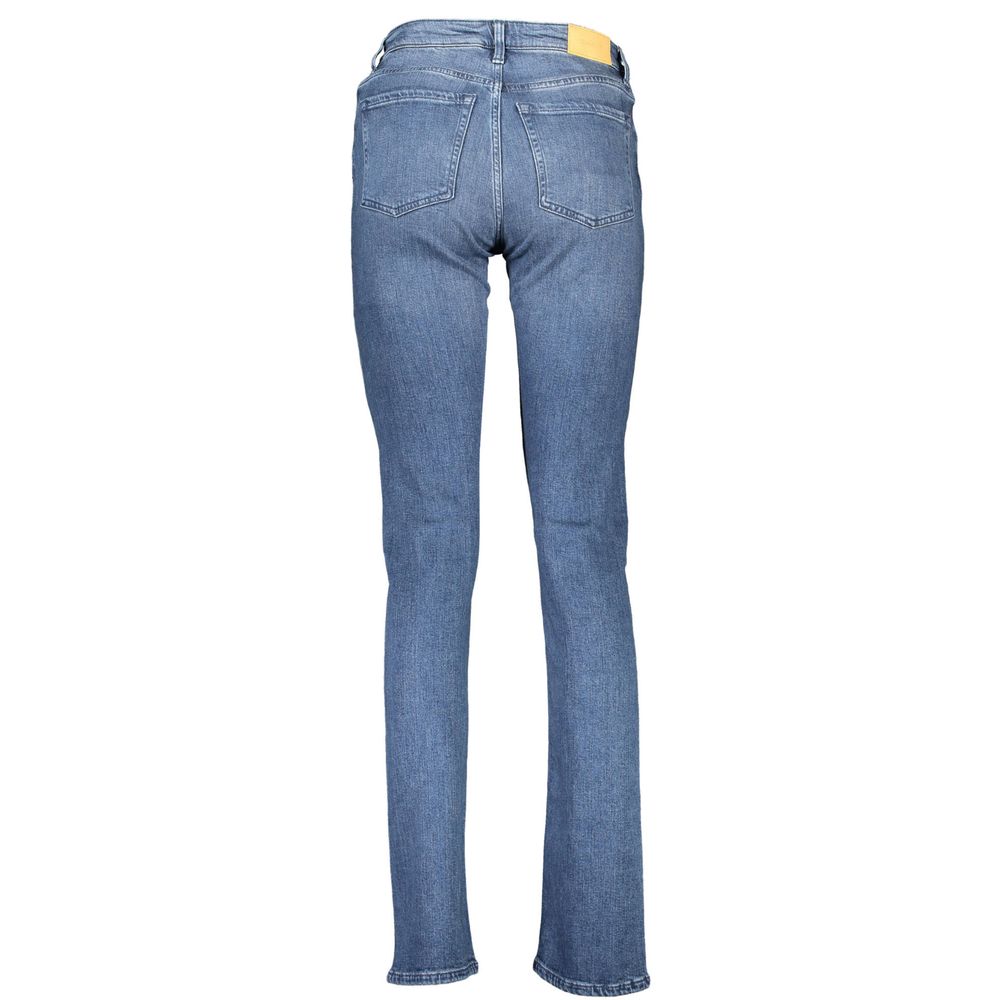 Blå lyocelljeans för kvinnor