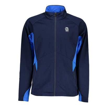 Bjørn Dæhlie blå polyester sportsjakke for menn