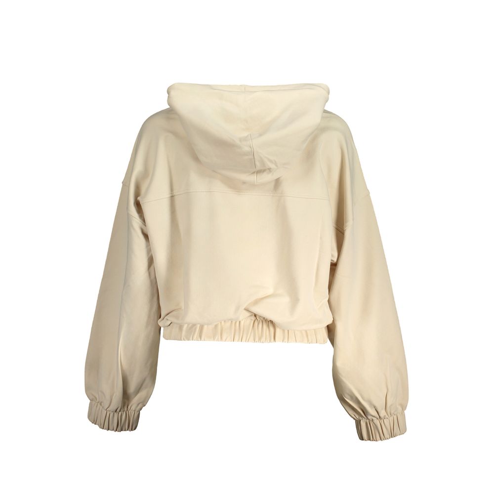 Beige bomullströja