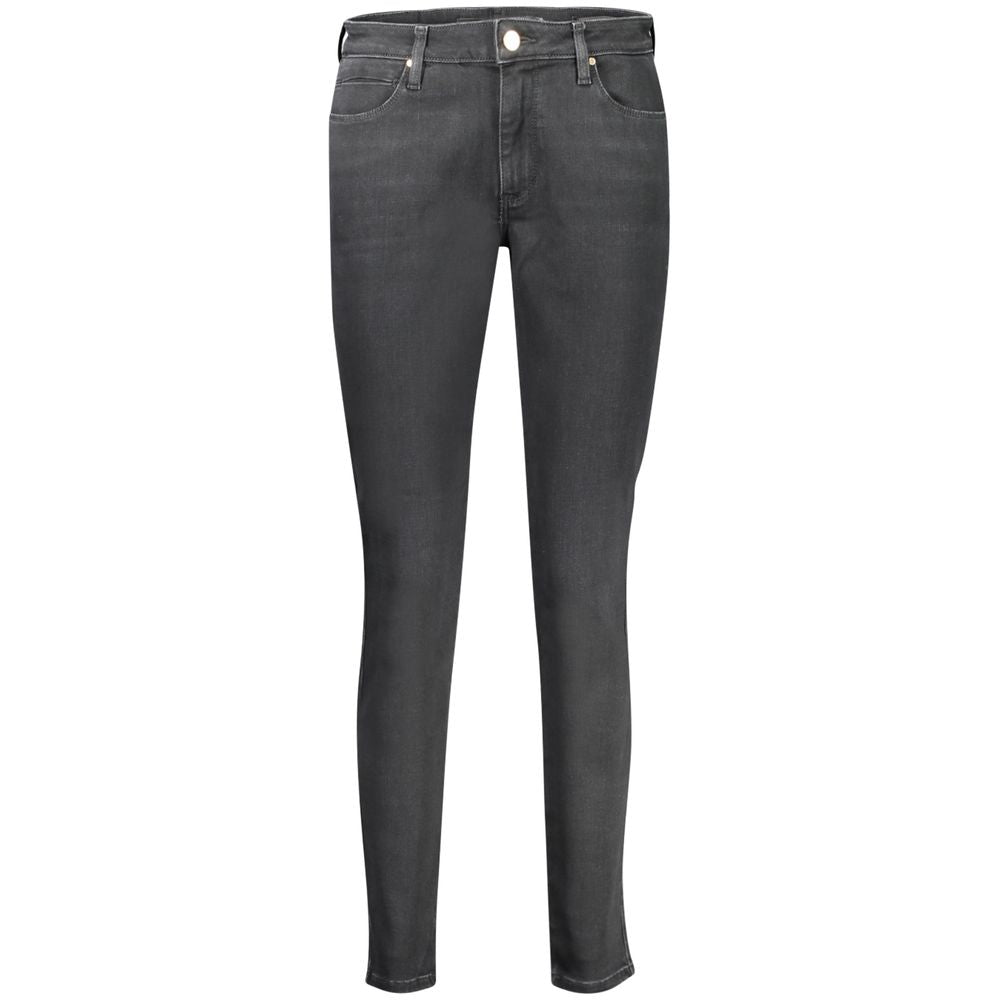 Svarta bomullsjeans och byxor