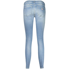 Guess Jeans Blue Cotton Jeans Denim