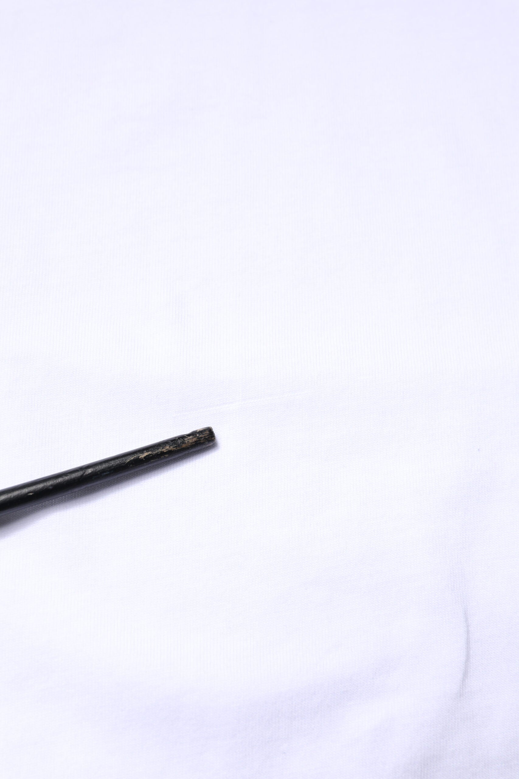 Dolce & Gabbana White Cotton Logo Patch Crew Neck T-shirt