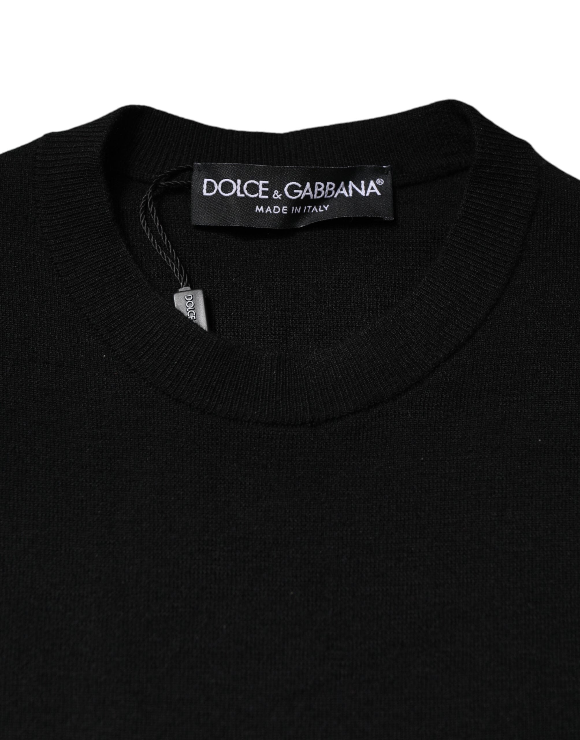 Svart långärmad bodycon-klänning