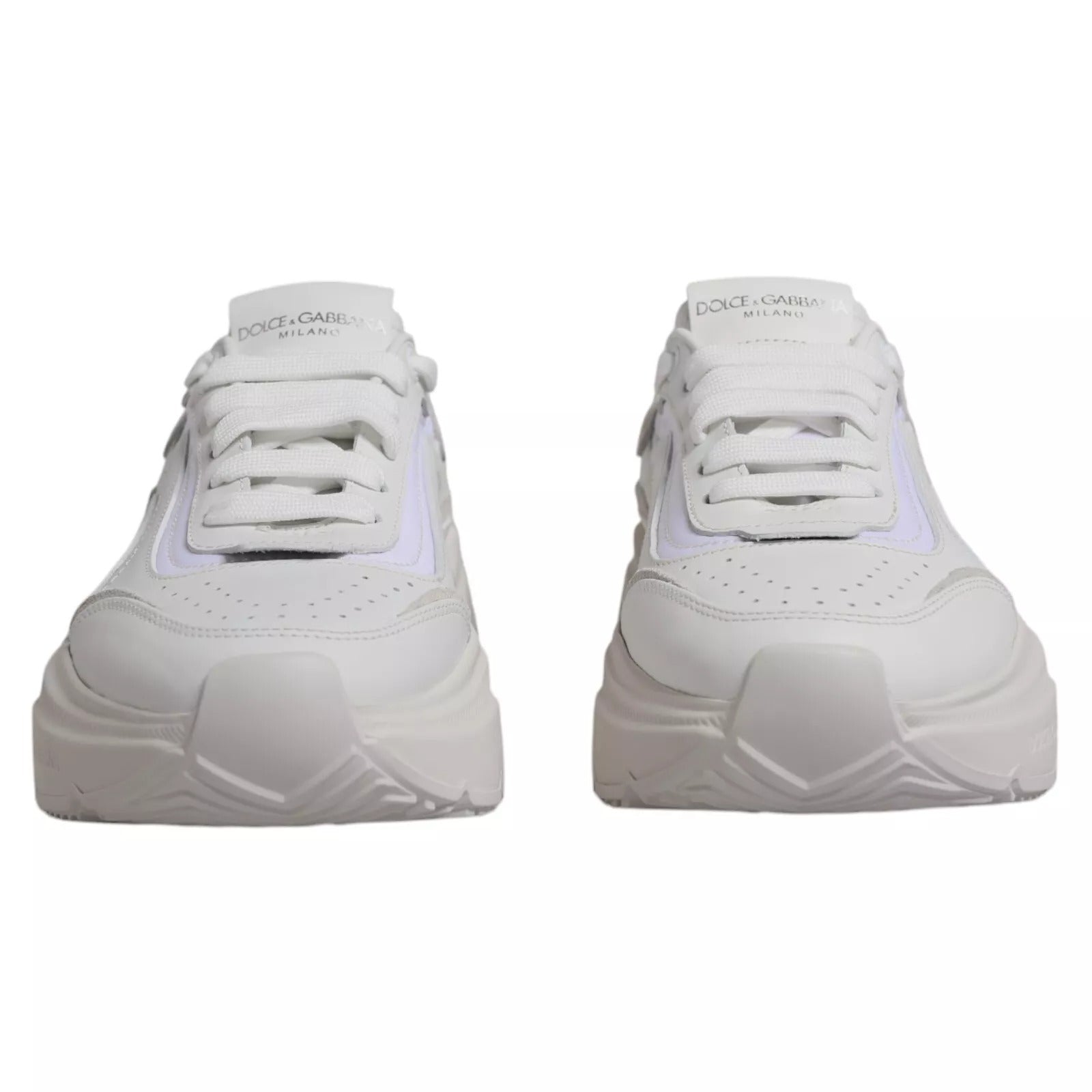 Dolce & Gabbana White Daymaster Low Top Mens Sneakers Shoes