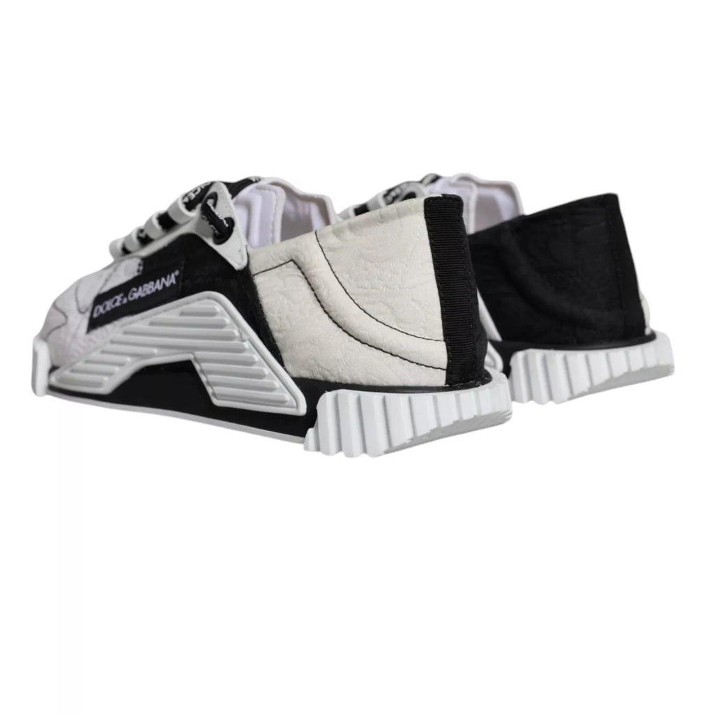 Hvite Svarte Lave NS1 Sneakers Sko