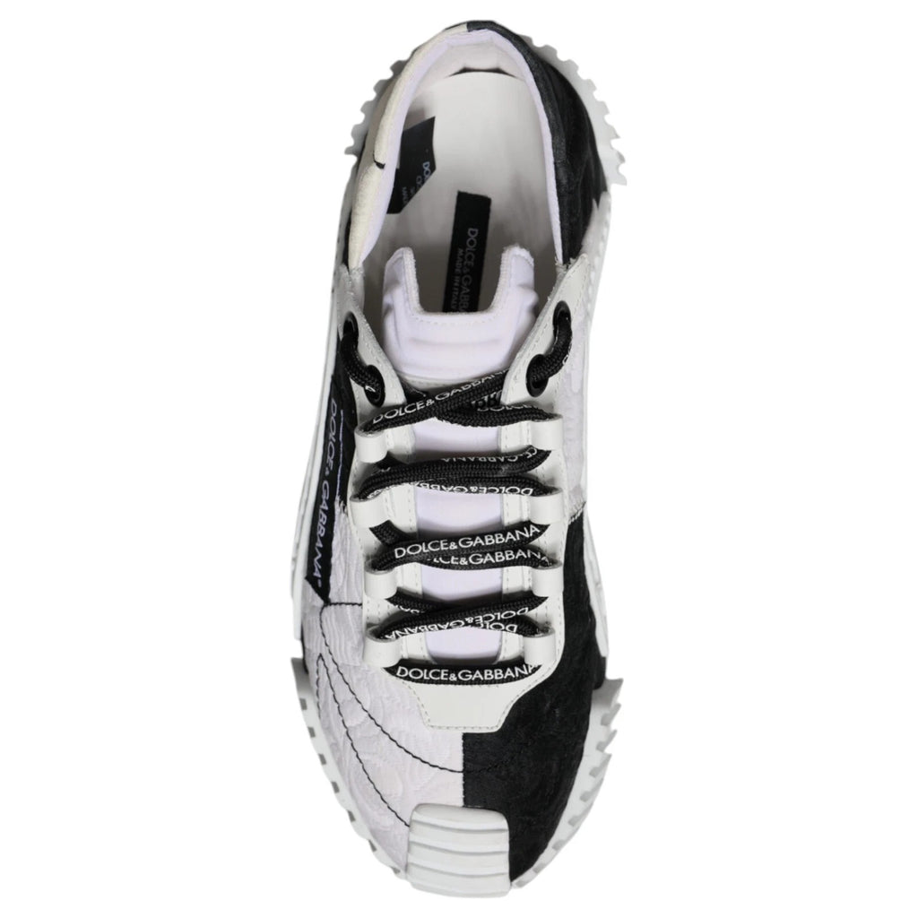Hvite Svarte Lave NS1 Sneakers Sko