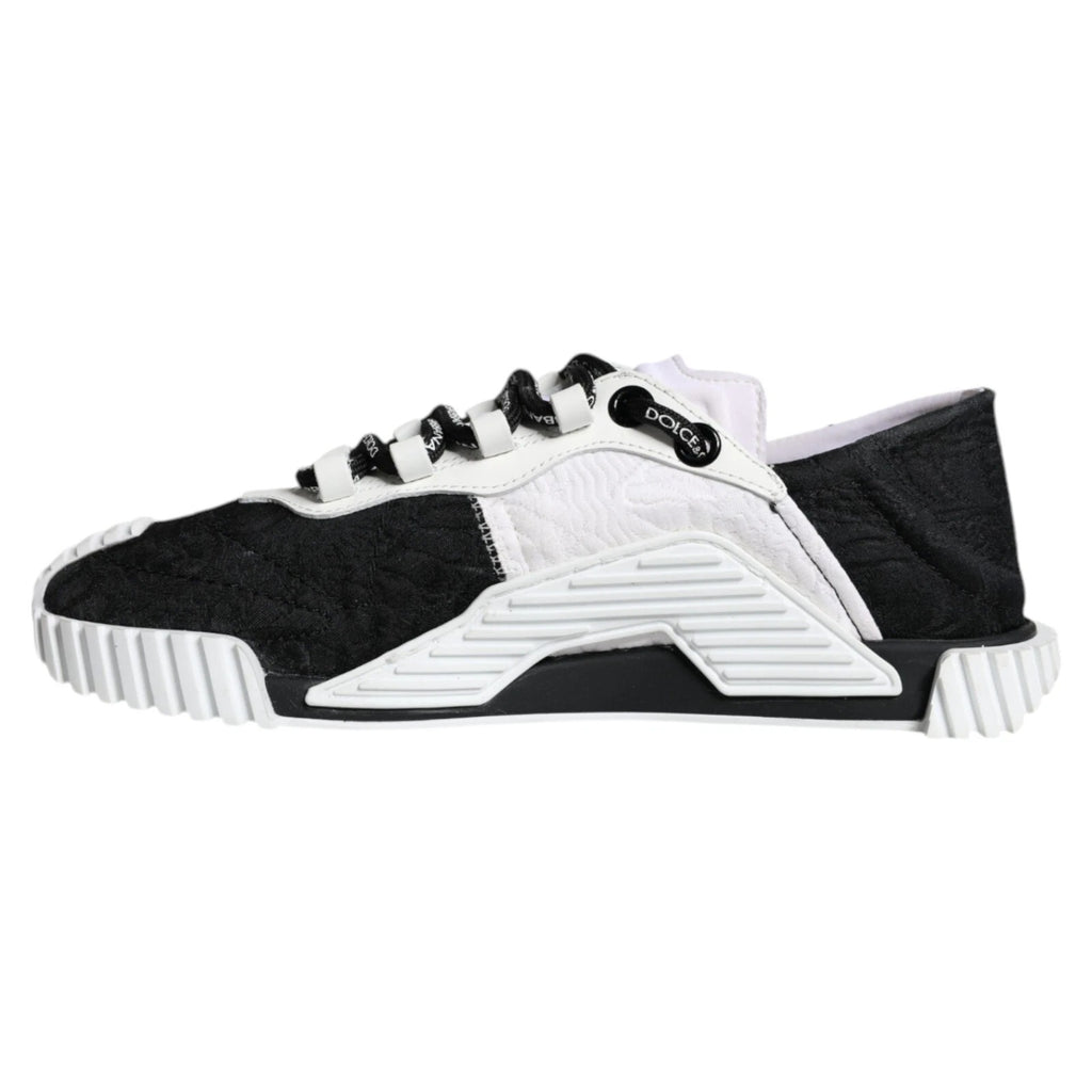 Hvite Svarte Lave NS1 Sneakers Sko