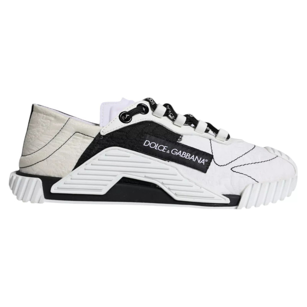 Hvite Svarte Lave NS1 Sneakers Sko