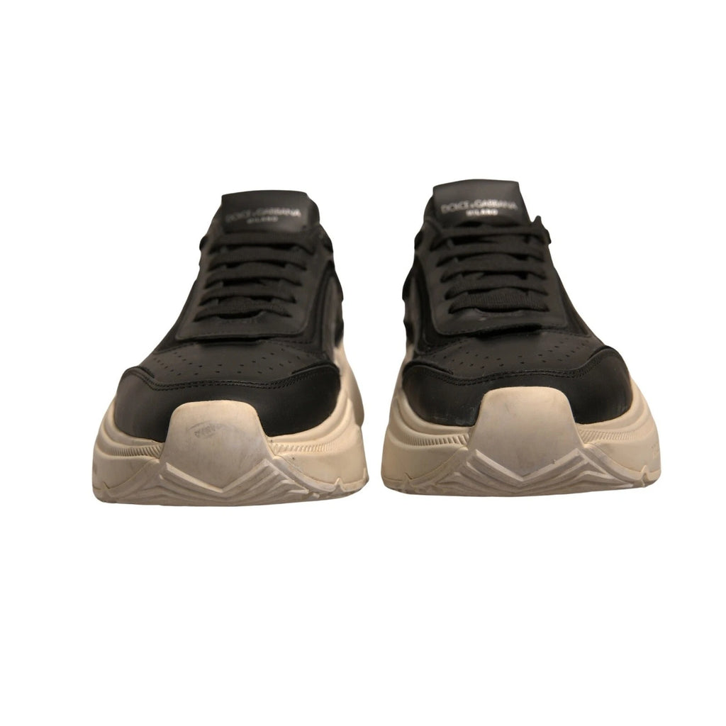 Svarta Vita Daymaster Låga Sneakers Skor