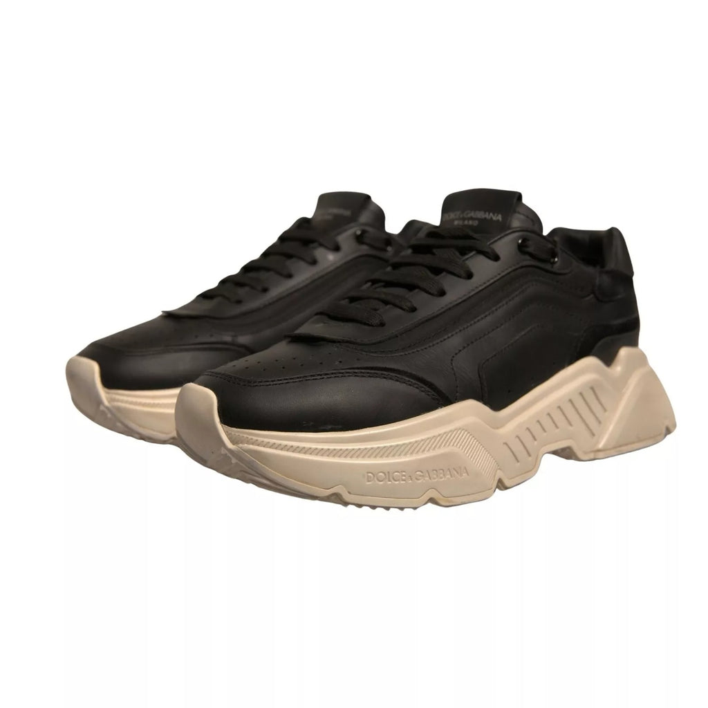 Svarta Vita Daymaster Låga Sneakers Skor