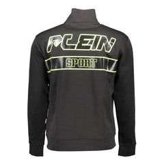 Plein Sport Black Cotton Sweatshirt