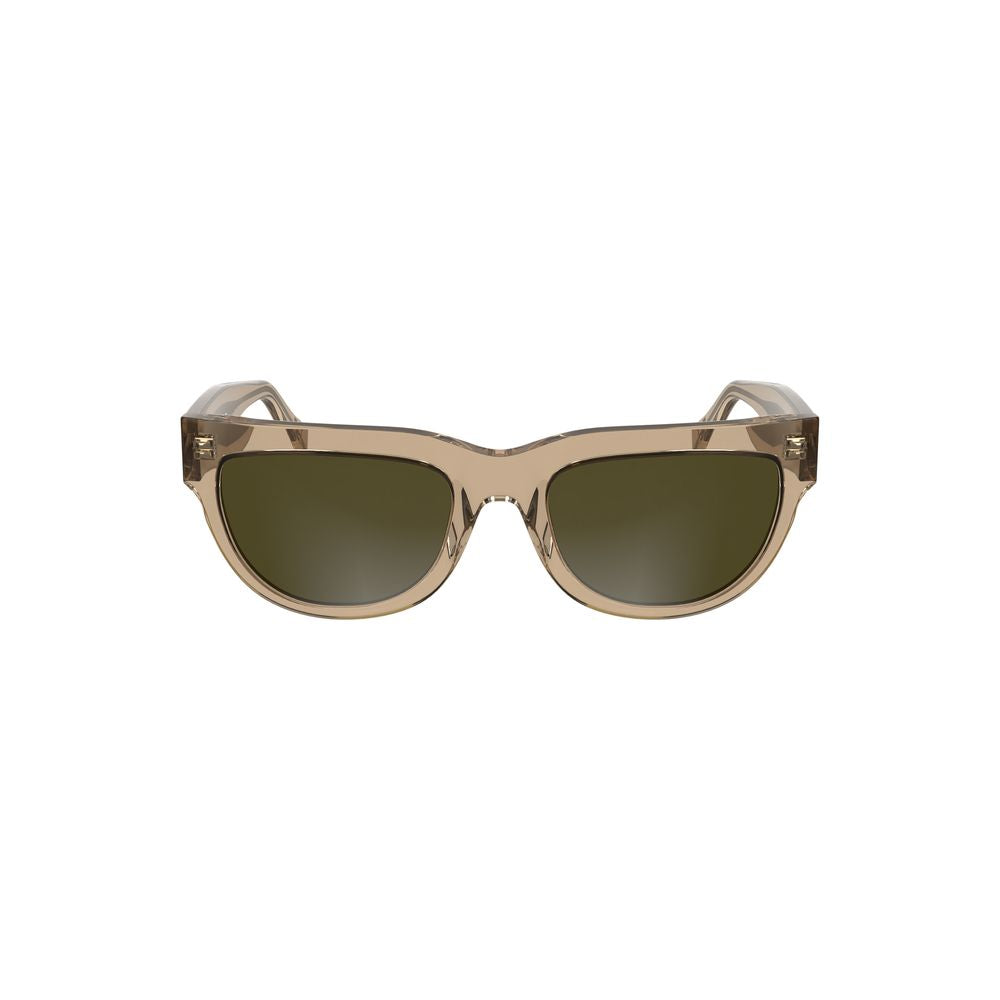Calvin Klein Brown Acetate Sunglass