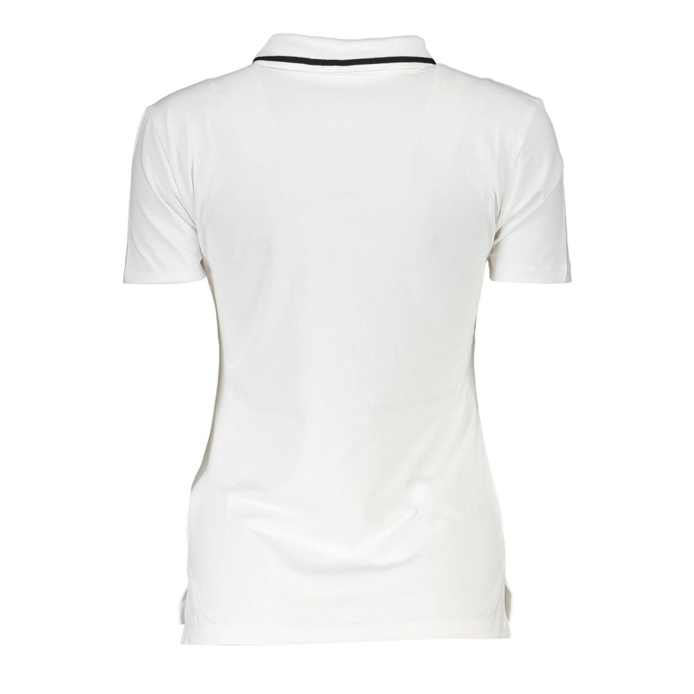 Fila White Cotton Polo Shirt