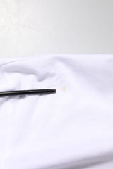 Dolce & Gabbana White Logo Embroidery Round Neck T-shirt