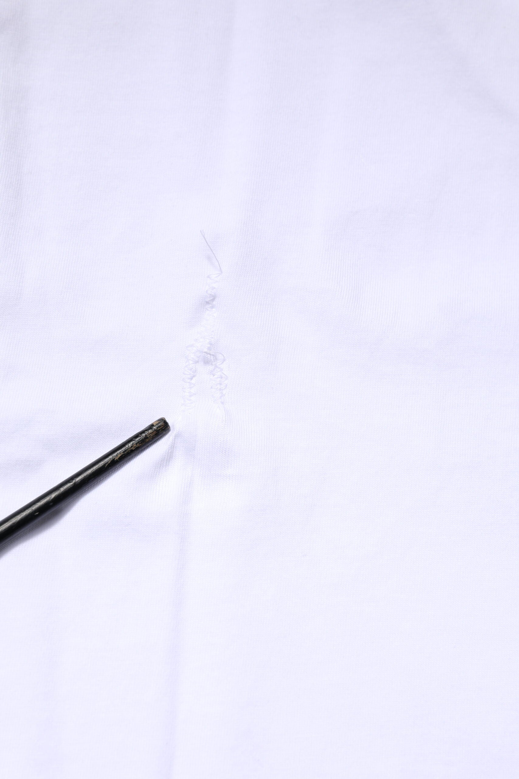 Dolce & Gabbana White Cotton Logo Patch Crew Neck T-shirt