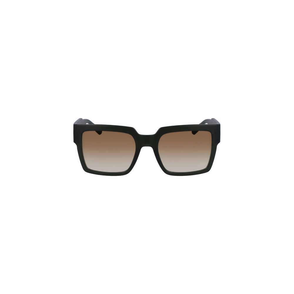 Calvin Klein Brown Plastic Sunglass