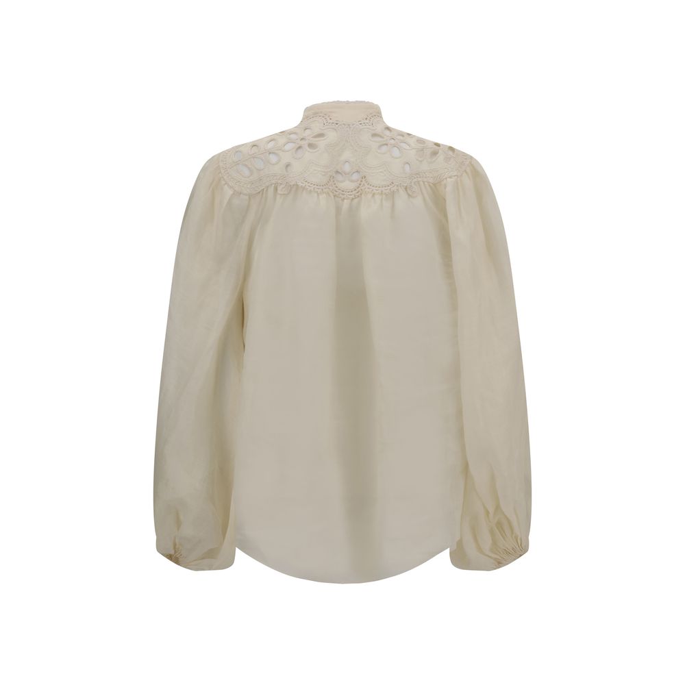 Broderad Coco-blus