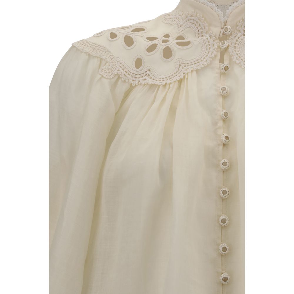 Broderad Coco-blus