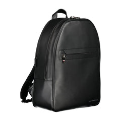 Tommy Hilfiger Nero Poliuretano Men Backpack