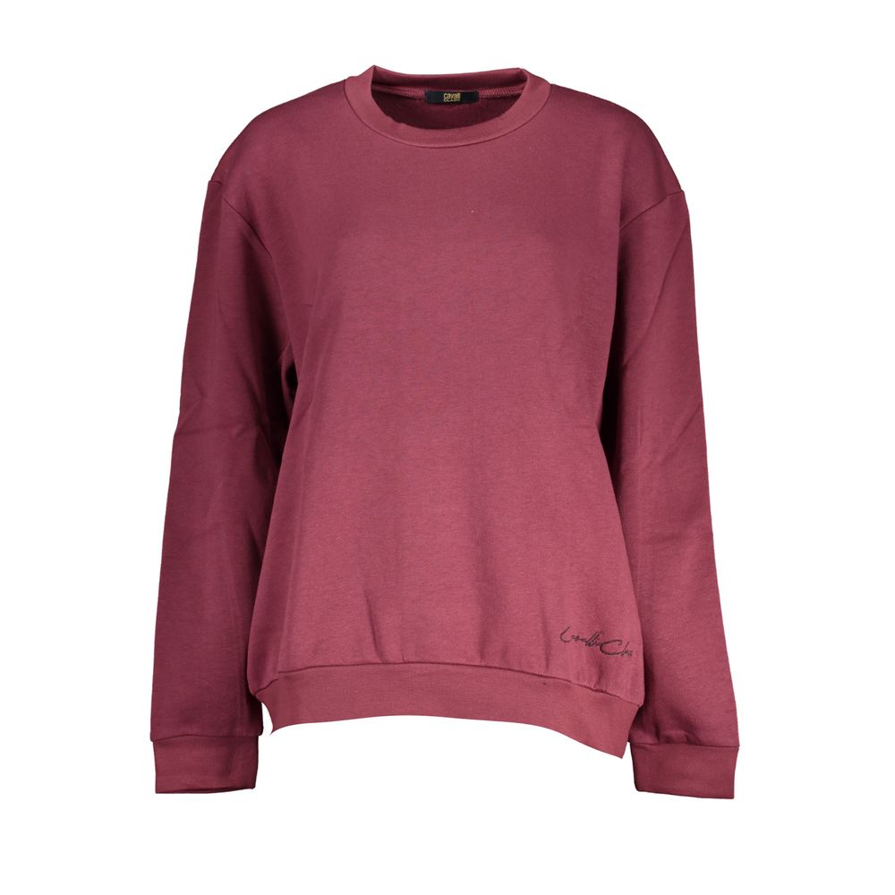 Elegant fleece-tröja med rund hals