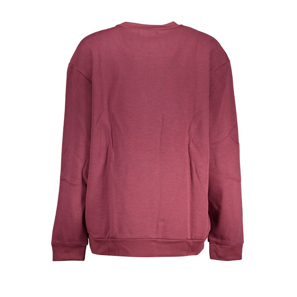Elegant fleece-tröja med rund hals