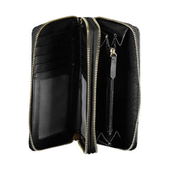 Mario Valentino Black Polyethylene Wallet