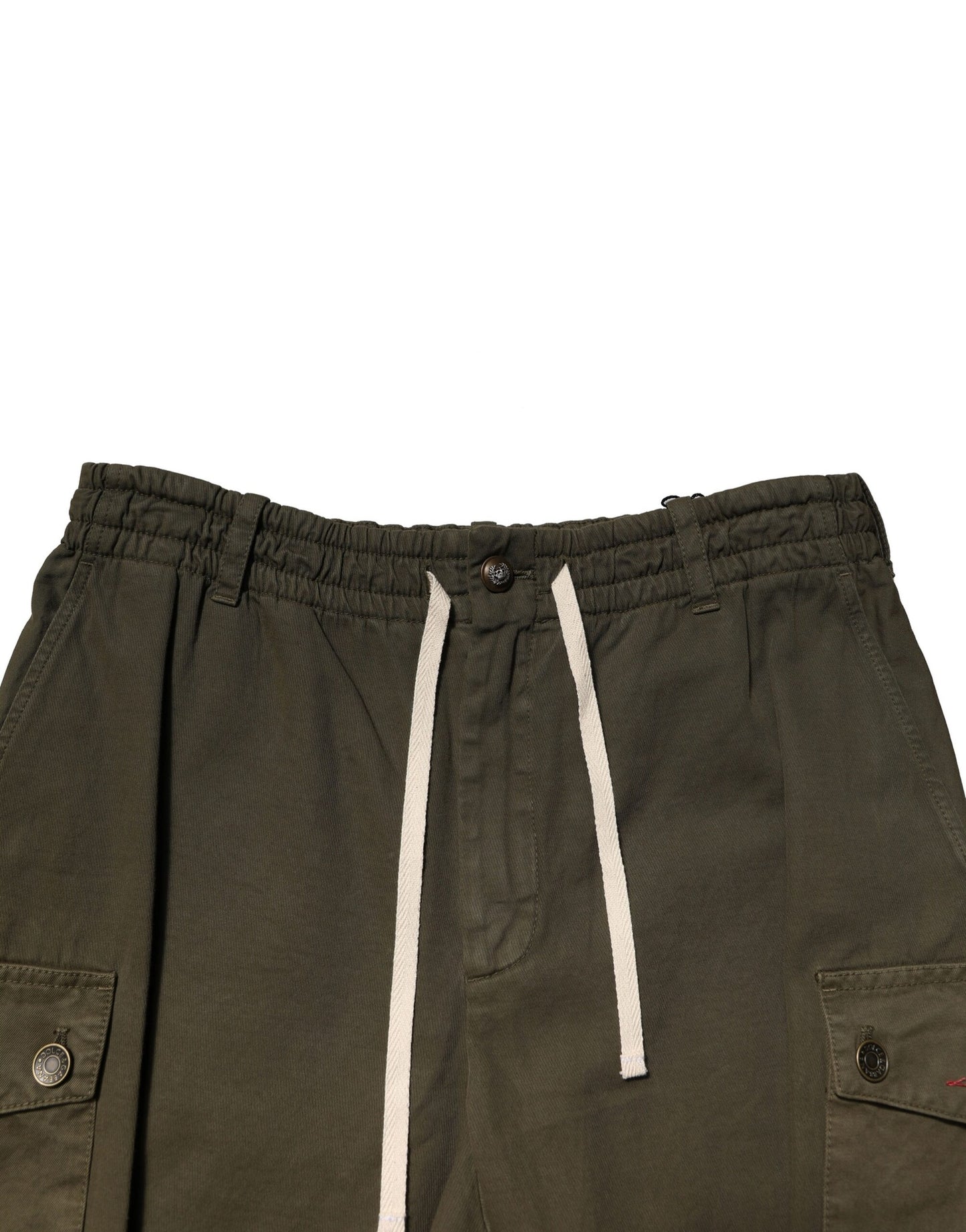 Dolce &amp; Gabbana brune bomulls cargobukser med snøring