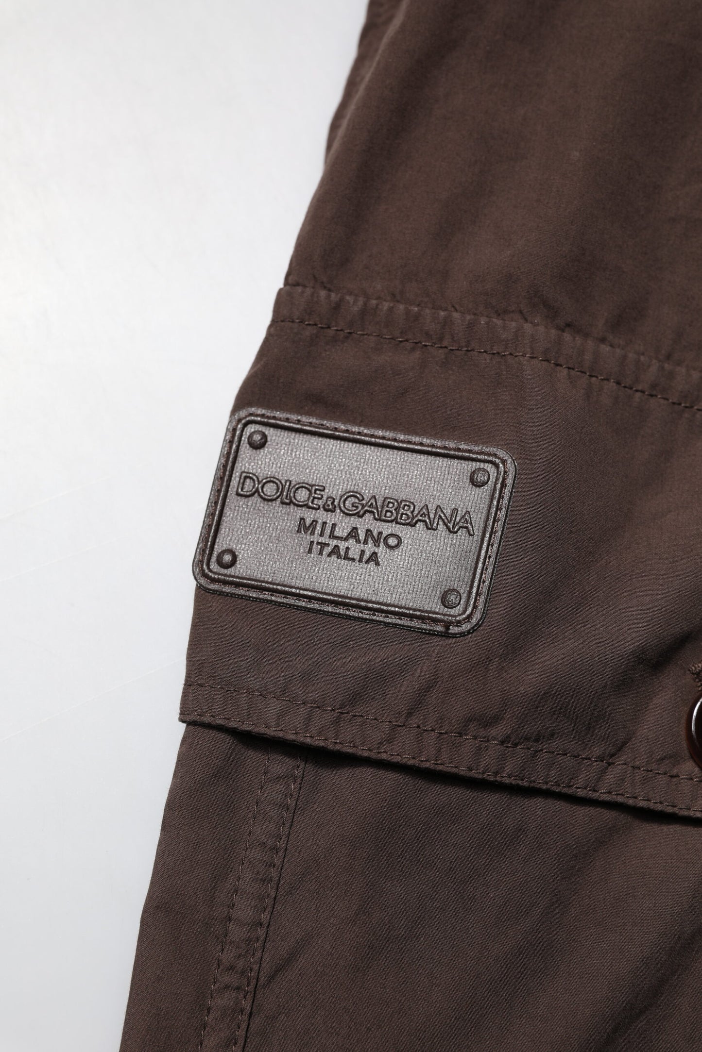 Dolce &amp; Gabbana Bruna Bomull Cargo Jogger Herrbyxor