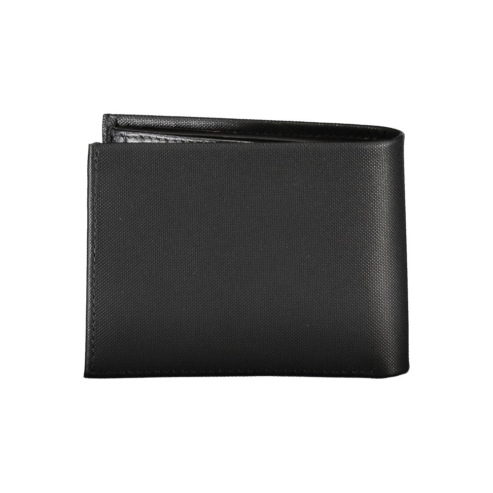 Elegant svart läderplånbok med RFID-blockering