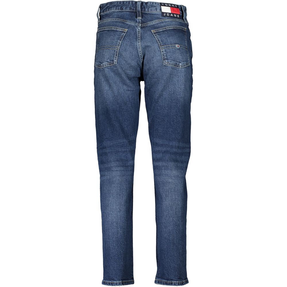 Blå bomullsjeans och byxor