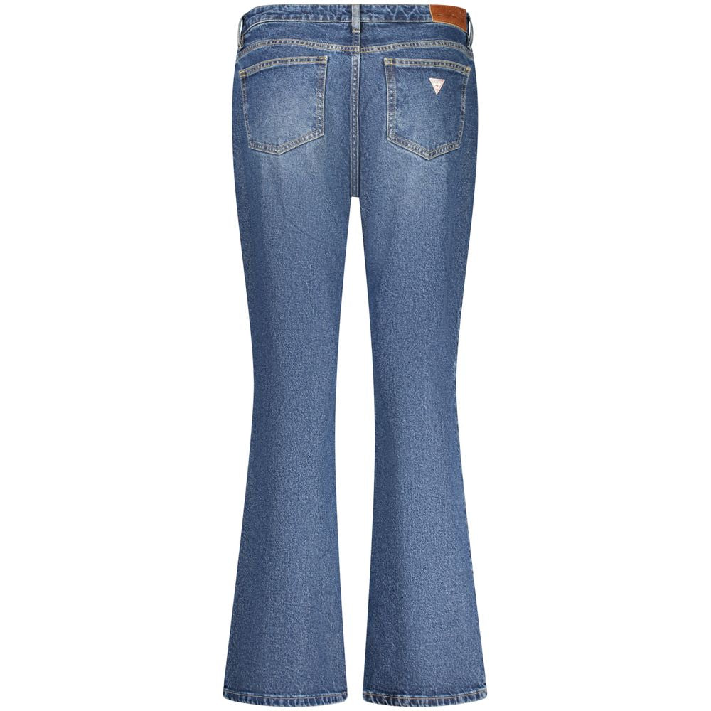 Blå bomullsjeans och byxor