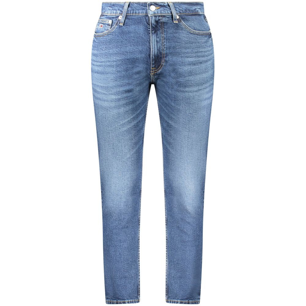 Tommy Hilfiger Blue Cotton Men Jeans