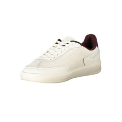 Tommy Hilfiger Beige Leather Women Sneaker