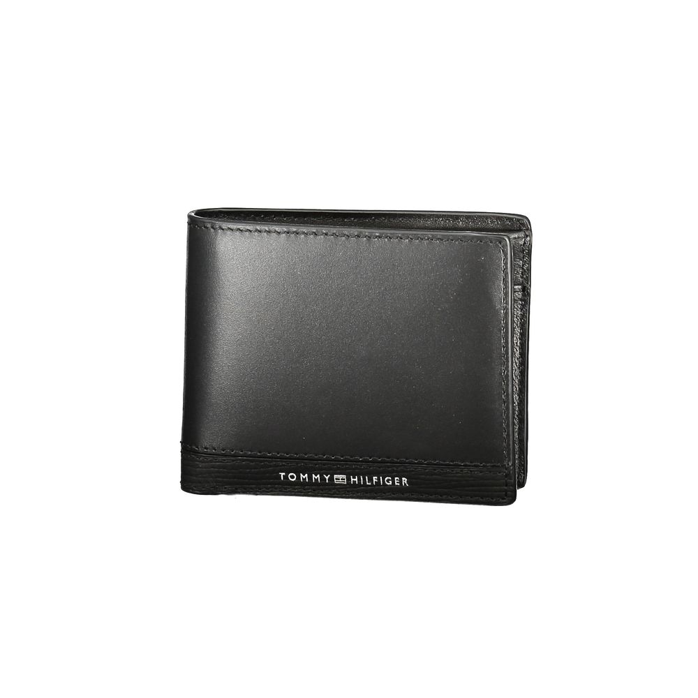 Tommy Hilfiger Black Leather Wallet