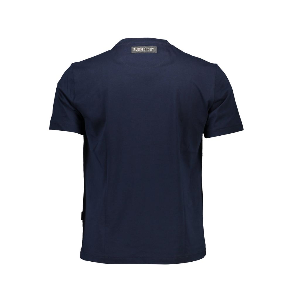 Plein Sport Blue Cotton T-Shirt