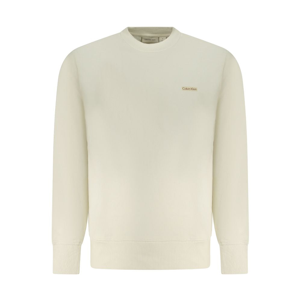 Calvin Klein Beige Cotton Men Sweater
