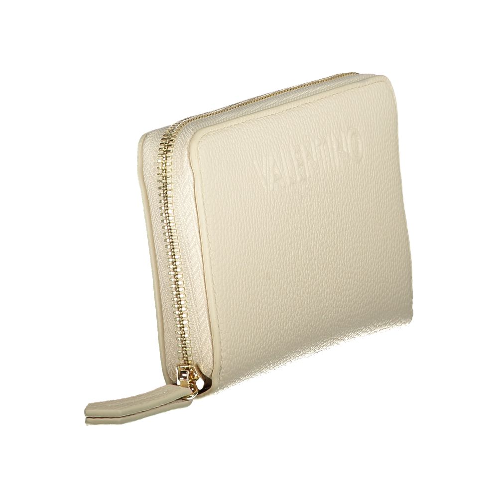 Beige polyetylen-lommebok