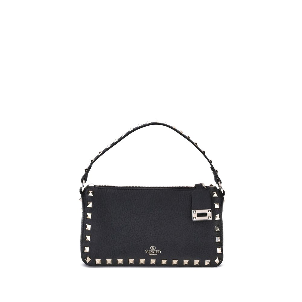 Rockstud skulderveske med glidelås