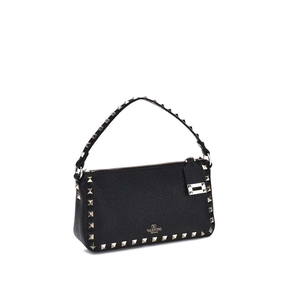 Rockstud skulderveske med glidelås