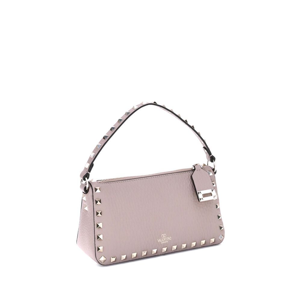 Rockstud skulderveske med glidelås