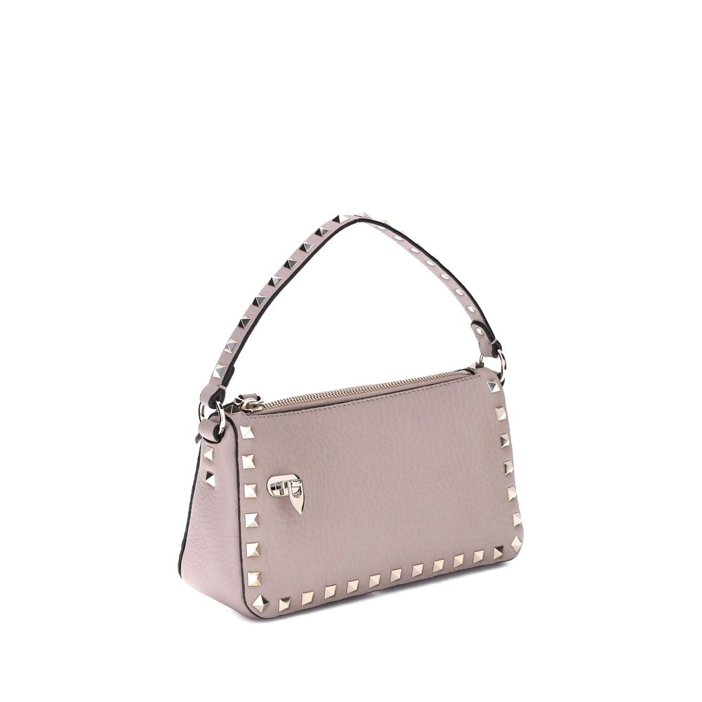 Rockstud skulderveske med glidelås