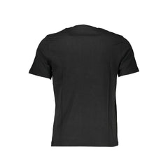 North Sails Black Cotton Men T-Shirt