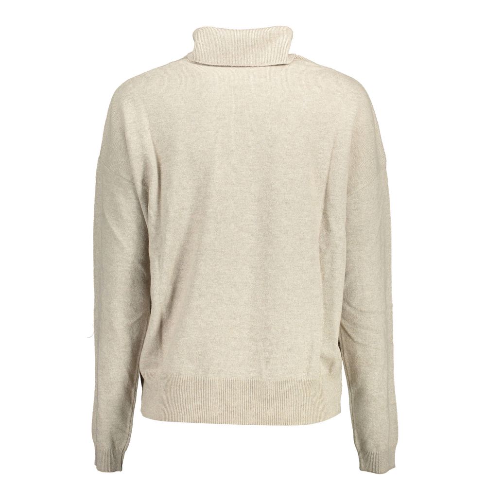 Beige ullgenser til dame