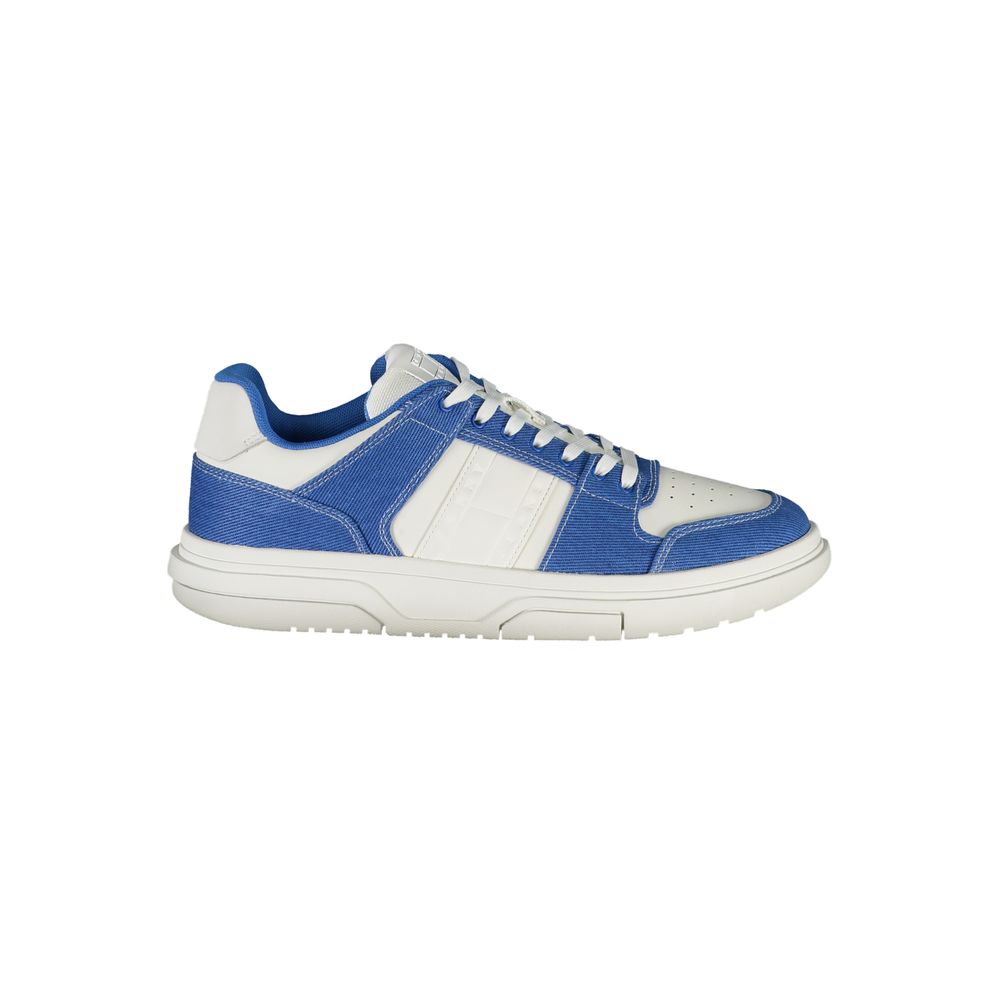 Tommy Hilfiger White Polyurethane Men Sneaker