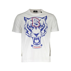 Plein Sport White Cotton T-Shirt